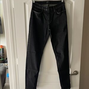 Banana Republic Tapered Fit Dark Denim Jeans